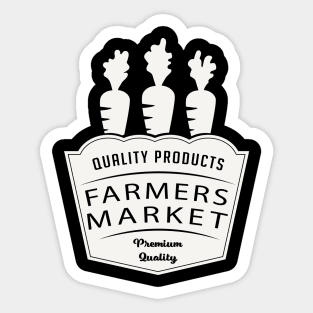 Farmer's Market Products Sticker